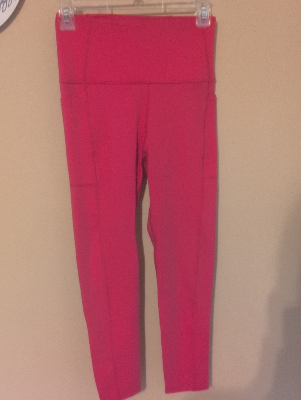 Carbon38 Hot Pink High-Waist Leggings